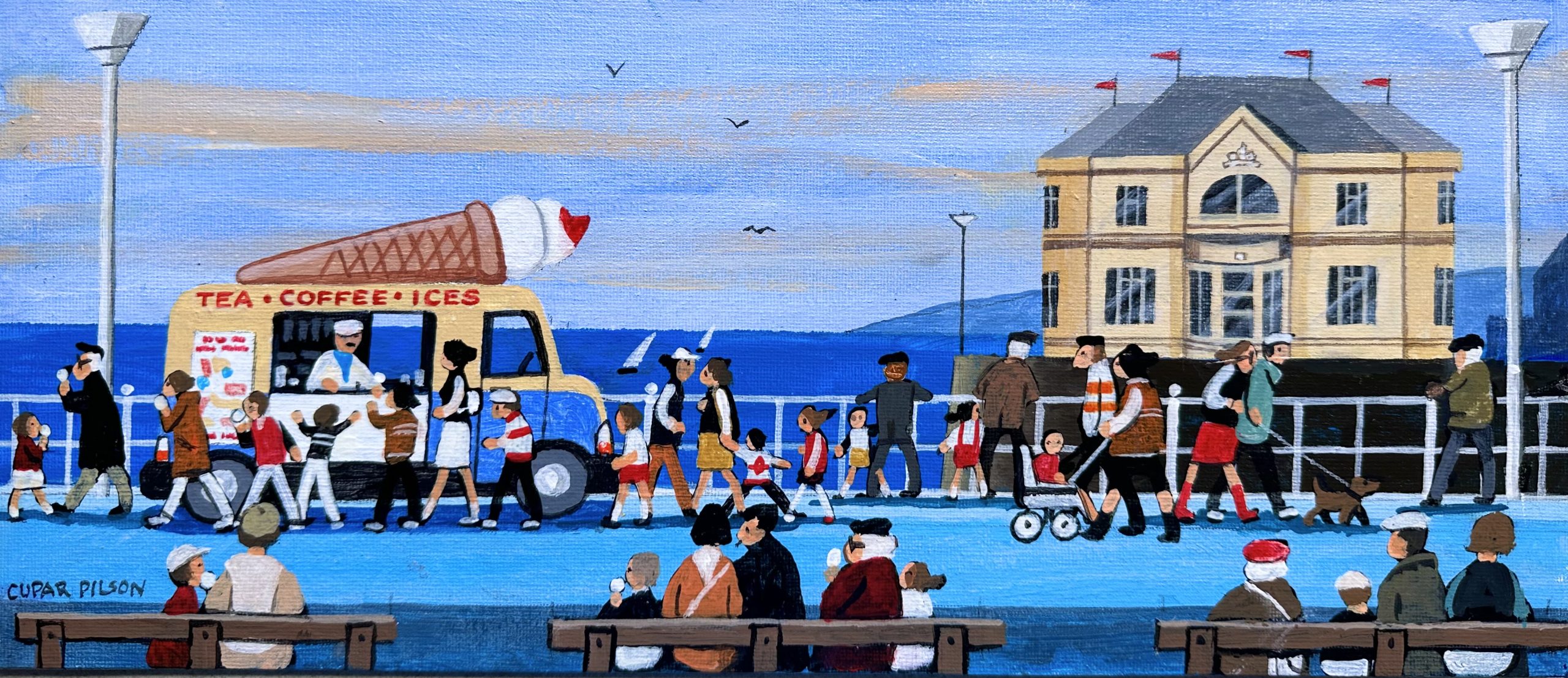 Ice Cream On Portrush Prom Eakin Gallery